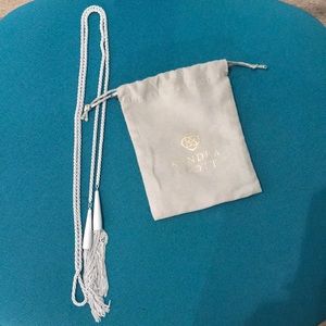 Phara Matte Lariat Necklace